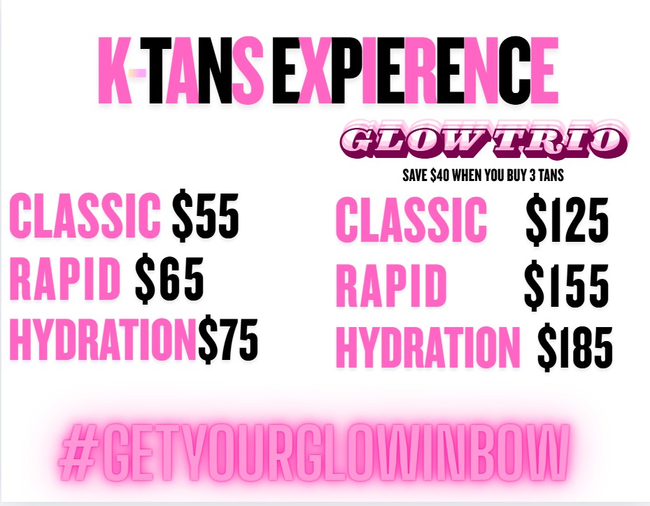 K tans pricing